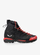 Buty trekkingowe męskie - Buty wysokogórskie Salewa Ortles Light Mid PTX - flame/black - miniaturka - grafika 1