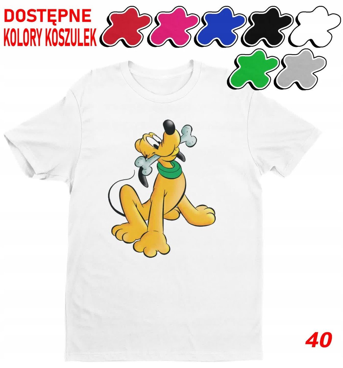 Dziecięca Koszulka Z Nadrukiem Duży Wybór -L 146-152