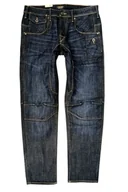 Spodnie męskie - JACK & JONES TAPERED MIKE BLUE DENIM JEANSY MĘSKIE - miniaturka - grafika 1