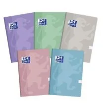 Oxford Touch Pastel zeszyt szkolny A5, 60 arkuszy, w linie, 5 sztuk, mieszanka kolorów - Pozostałe książki - miniaturka - grafika 1