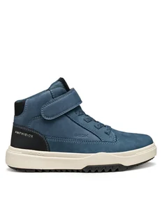 Geox Sneakersy J Bunshee B Abx J16FMA 0ME32 C4J9B D Granatowy - Buty dla chłopców - miniaturka - grafika 1