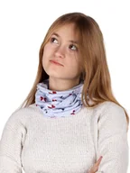 Apaszki i szaliki damskie - Komin dziewczęcy przejściowy bawełniany kokardki Uniwersalny YOCLUB - miniaturka - grafika 1