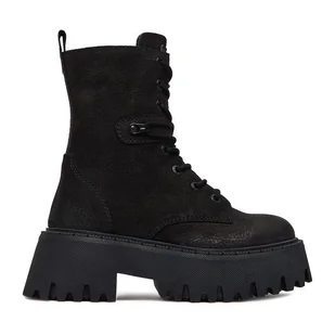 Trzewiki G-Star Raw CEO-WI34-MANYA-03 Czarny - Botki damskie - miniaturka - grafika 1