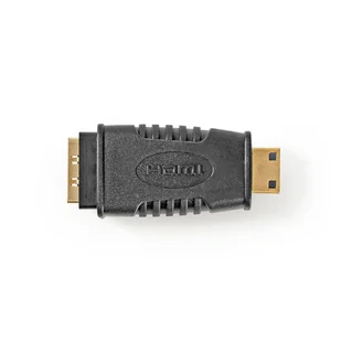 Nedis CVGB34906BK zmieniacz płci / kabli HDMI HDMI mini Czarny - Adaptery i przejściówki - miniaturka - grafika 1