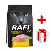 Sucha karma dla kotów - DOLINA NOTECI Rafi Cat karma sucha dla kota z kurczakiem 7kg + niespodzianka dla kota GRATIS! - miniaturka - grafika 1