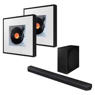 SAMSUNG HW-Q800D EN + SAMSUNG Music Frame HW-LS60D EN Czarny (2 szt.) - Soundbary - miniaturka - grafika 1