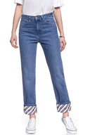 Spodnie damskie - Wrangler, Spodnie damskie, Retro Boyfriend B&Y Cheeky Girl, W24/L32 - miniaturka - grafika 1