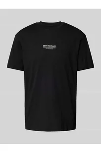 T-shirt o kroju relaxed fit z czystej bawełny - Tom Tailor Denim - Koszulki męskie - miniaturka - grafika 1