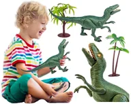 Maskotki i pluszaki - SMILY PLAY Dinozaur duży świeci ryczy velociraptor - miniaturka - grafika 1