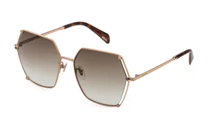 Okulary POLICE SPLD31-560F72. Okulary przeciwsłoneczne, Kolor złoty. Kobieta. - Okulary przeciwsłoneczne - miniaturka - grafika 1