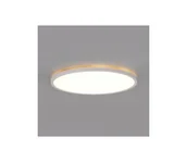 Lampy sufitowe - LED Łaz. lampa z czujnikiem NIVERA LED/24W/230V IP54 śr. 30 cm biały + pilot - miniaturka - grafika 1