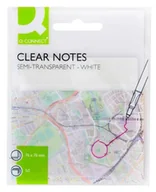 Szkolne artykuły papiernicze - Bloczek samoprzylepny 76x76mm 50K biały - Q-Connect - miniaturka - grafika 1