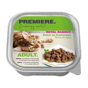 Mokra karma dla kotów - PREMIERE Royal Ragout Królik 32x100 g - miniaturka - grafika 1