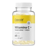 Witaminy i minerały - Ostrovit OstroVit Witamina C + Hesperydyna + Rutyna 60 kaps 5903933902289 - miniaturka - grafika 1