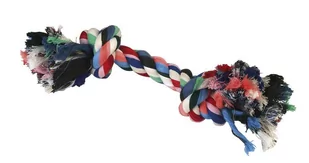 Kerbl 83469 Węzłów zębów, bawełna, 120 G, kolorowy - Zabawki dla psów - miniaturka - grafika 1