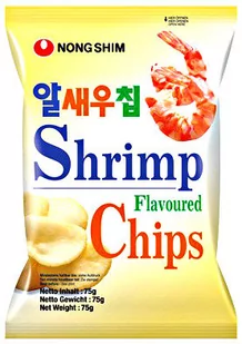 Nongshim Chipsy krewetkowe 75g - Nongshim 238-uniw - Kuchnie świata - miniaturka - grafika 1