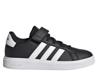 Buty dla dziewczynek - Buty dziecięce adidas Grand Court GW6513 31 - grafika 1