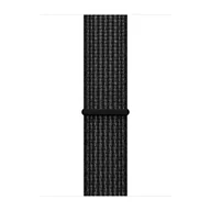 Akcesoria do smartwatchy - Apple Opaska sportowa Nike w kolorze czarnym/czystej platyny do koperty 42mm / 44mm / 45mm / 46mm / 49mm - rozmiar uniwersalny - miniaturka - grafika 1