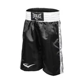Kimona, stroje i obuwie - Spodenki bokserskie BOXING TRUNKS PRO BLACK - L - miniaturka - grafika 1