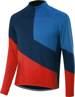 Koszulki rowerowe - Löffler Trace CF Bike LS Jersey Men, czerwony EU 48 | S 2021 Koszulki kolarskie - grafika 1