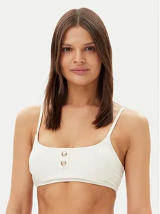 Tommy Hilfiger Góra od bikini UW0UW05815 Écru - Stroje kąpielowe - miniaturka - grafika 1