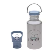 Butelki termiczne - Lassig Lassig Butelka bidon ze stali nierdzewnej z dodatkową zakrętką z ustnikiem 500 ml Adventure Traktor 1210026496 - miniaturka - grafika 1
