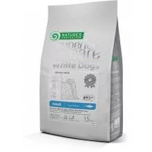 Natures Protection Grain Free White Dogs Adult Small 1,5 kg - Sucha karma dla psów - miniaturka - grafika 1