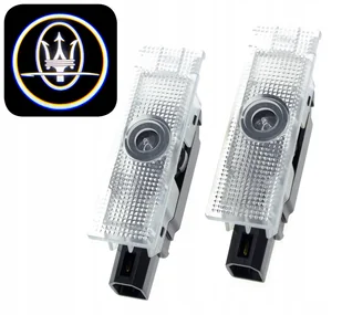 Maserati Led Logo Projektor Quattroporte Levante - Akcesoria tuningowe - miniaturka - grafika 1