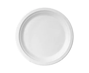GoDan Talerzyki ekologiczne "BIO Trzcina Cukrowa" 18 cm 6 szt KE-T7TC6 - Naczynia i sztućce jednorazowe - miniaturka - grafika 1
