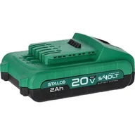 Akumulatory do elektronarzędzi - Akumulator STALCO S-VOLT S-97381 2Ah 20V - miniaturka - grafika 1
