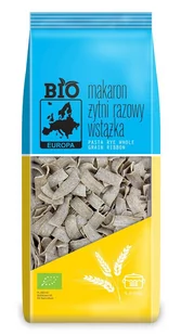 Bio Europa Makaron Żytni Razowy Wstążka BIO 400g - Bio Europa - Makaron - miniaturka - grafika 1