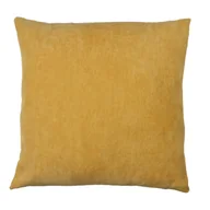 Poduszki dekoracyjne - Poduszka SZTRUKS 45 x 45 cm musztardowa - miniaturka - grafika 1