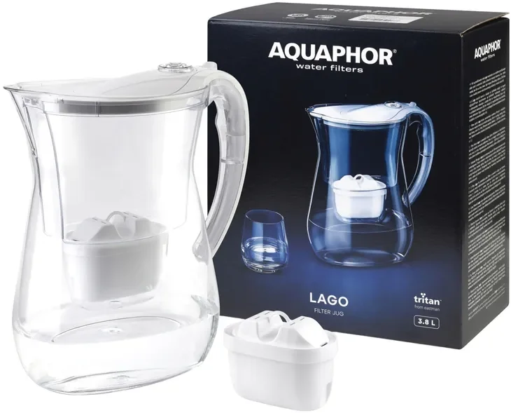 Dzbanek filtrujący Aquaphor LAGO 3,8 l biały