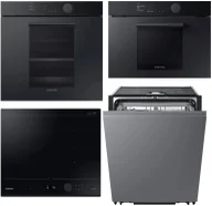 Zestawy AGD - Zestaw AGD do zabudowy Samsung Zmywarka DW60BG830I00ET + Piekarnik parowy Infinite Line NV75T9979CD + Piekarnik kompaktowy NQ50T9539BD + Płyta NZ64B7799GK - miniaturka - grafika 1