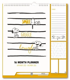 Snoopy - planer ścienny 2023/2024 - Kalendarze - miniaturka - grafika 1