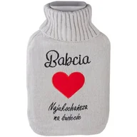 Termofory - Termofor gumowy + pokrowiec TADAR Babcia, 1,5 l - miniaturka - grafika 1