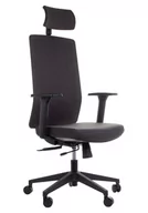 Fotele i krzesła biurowe - Fotel biurowy ZN-807-B szary - miniaturka - grafika 1