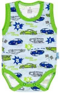 Body 68 Ramiączko na ramiączkach RAMKA ramki Bez rękawa ROZM. 68 Pampicio - Body dla niemowląt - miniaturka - grafika 1