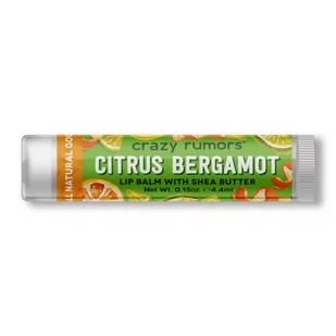 Crazy Rumors Crazy Rumors Naturalny balsam do ust Citrus Bergamot 4.4ml - Balsamy do ust - miniaturka - grafika 1