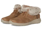 Botki damskie - Skechers Damskie botki Go Joy Cozy Charm, Kasztan, 37 EU - miniaturka - grafika 1
