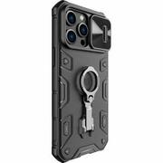 Etui i futerały do telefonów - Nillkin Etui CamShield Armor Case do iPhone 14 Pro Max czarne - miniaturka - grafika 1