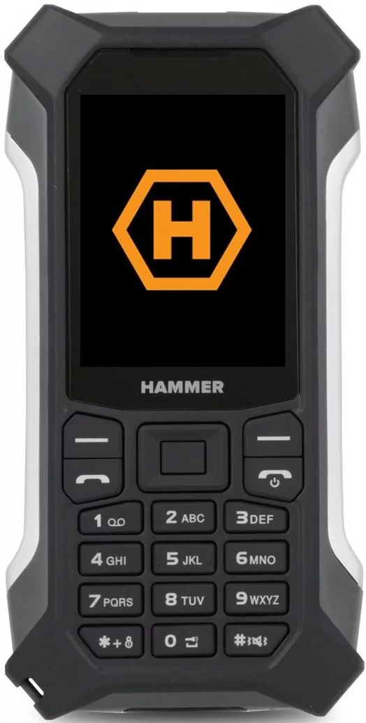 myPhone Hammer Patriot 64MB/128MB Dual Sim Srebrno-czarny