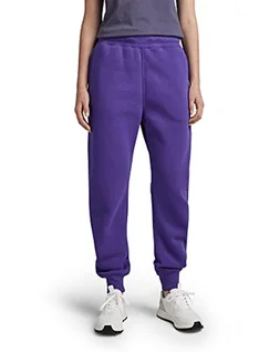 Spodnie damskie - G-STAR RAW Premium Core 2.0 Sweat Pants damskie spodnie dresowe, Fioletowy (Dk Violet D21320-c235-5616), XXS - grafika 1