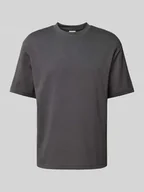 Koszulki męskie - T-shirt o kroju relaxed fit z okrągłym dekoltem model ‘OSCAR’ - miniaturka - grafika 1