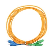 Kable miedziane - ExtraLink PATCHCORD SC/APC-SC/UPC SM G.652D DUPLEX 3M EX.9281 - miniaturka - grafika 1