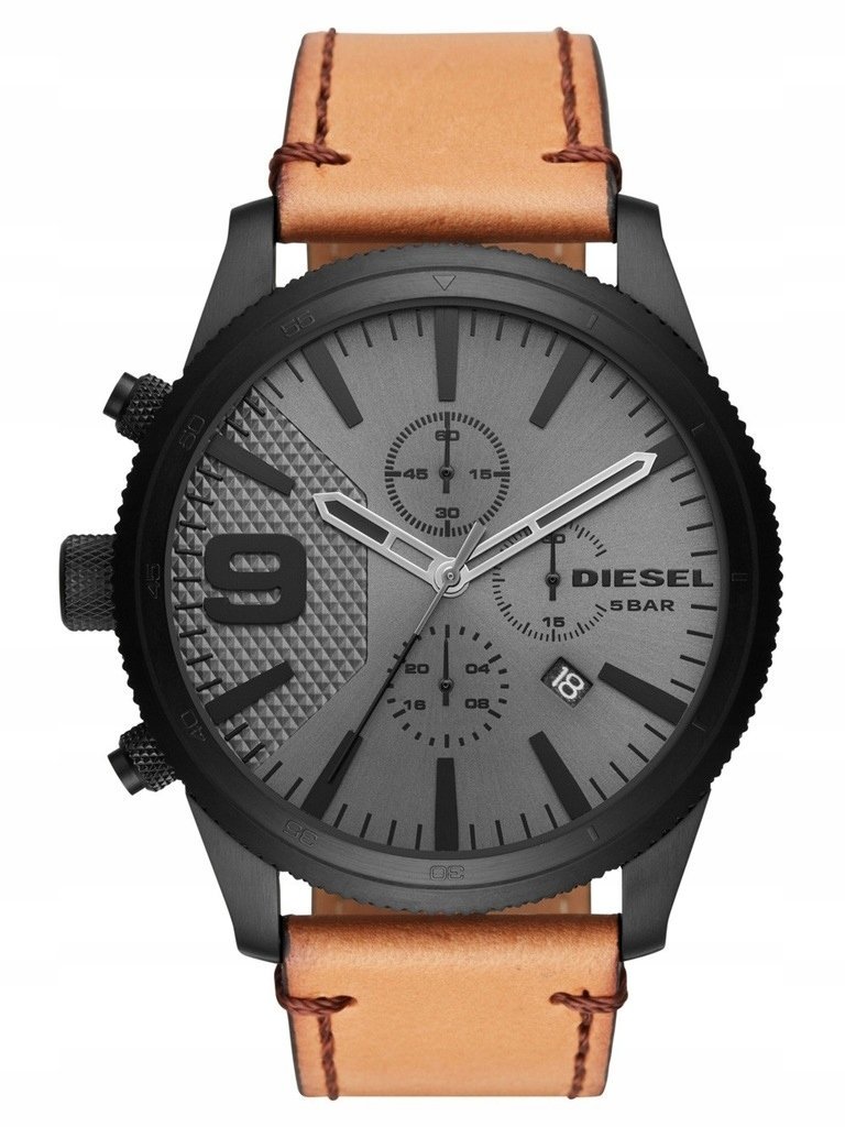 Pasek do zegarka DIESEL DZ4468 brązowy skórzany 26 mm