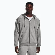 Bluzy męskie - BLUZA MĘSKA ROZPINANA SPORTOWA UNDER ARMOUR Rival Fleece Fz Hoodie XS - miniaturka - grafika 1