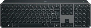 Logitech MX Keys S klawiatura RF Wireless + Bluetooth AZERTY Francuski Grafitowy - Klawiatury - miniaturka - grafika 1