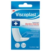 Apteczki i materiały opatrunkowe - 3M Viscoplast.plastry PRESTOVIS PLUS 1mx8cm 1 sztuka BLOZ7-9038774 - miniaturka - grafika 1