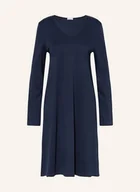 Bielizna nocna - Hanro Koszula Nocna Cotton Silk blau - miniaturka - grafika 1